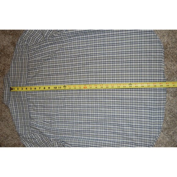 Carhartt Relaxed Fit Short Sleeve Button Up Shirt Men's Size Large Plaid - Picture 5 of 6